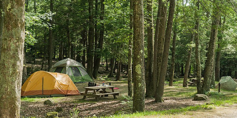 Fishing Campgrounds in Rhode Island